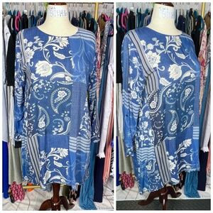 👗NWOT |•LC WAIKIKI•| Classic Lightweight Vacation Dress Size 44 (22)